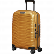 Чемодан 20 дюймов Samsonite PROXIS Spinner expandable 55cm золотой (ручная кладь)