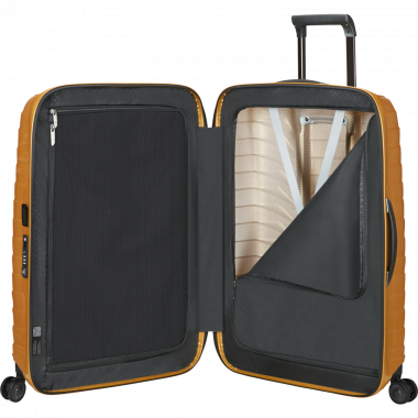Чемодан 25 дюймов Samsonite PROXIS Spinner expandable 69cm золотой