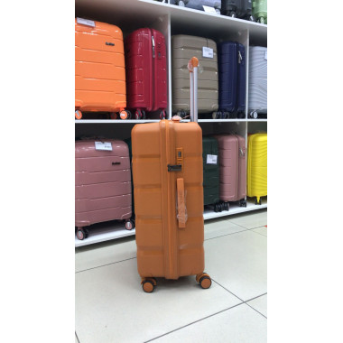 Чемодан 28 дюймов Mironpan оранжевый из полипропилена