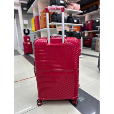 Чемодан 28 дюймов Travel Speed красный из полипропилена