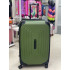 Чемодан 28 дюймов W.zckiss Oval зеленый с расширением из полипропилена