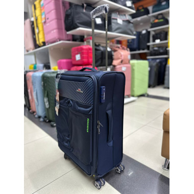 Чемодан тканевый Mironpan 24 дюймов темно-синий (м61)