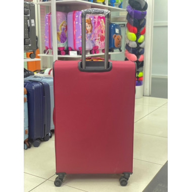 Чемодан тканевый Mironpan 30 дюймов бордовый (м30)