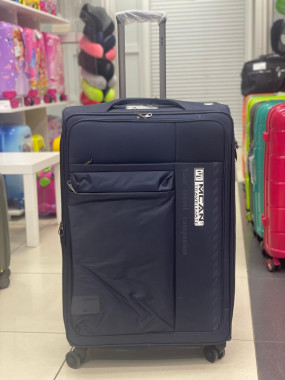 Чемодан тканевый Mironpan 30 дюймов темно-синий (м27)