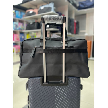 Дорожная сумка Экокожа серая (арт. 65578)