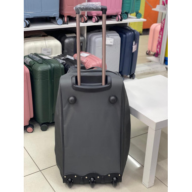 Дорожная сумка на колёсах "Kengulu standard" L серая